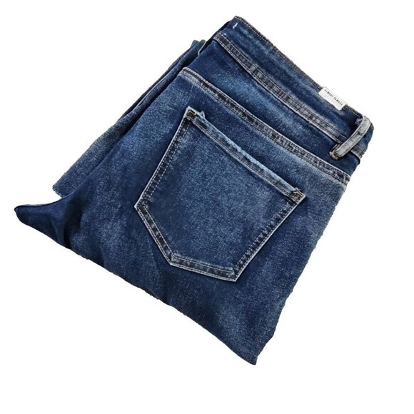 Almost Famous Jeans Women’s Size 13 Med Wash Boot Cut Denim Blue Stretch - Picture 6 of 16